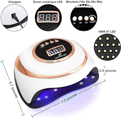 Professional Nail Drying Lamp: