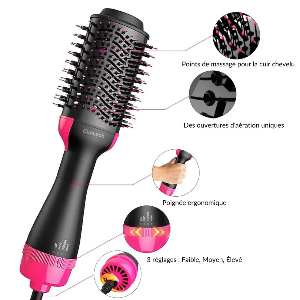 3-in-1 Hair Brush